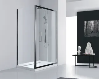 Душевой уголок Aquanet Delta NPE1131 183844 140x80 см стекло прозрачное профиль хром